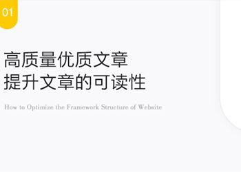 高质量优质文章书写需要注意的四大要素
