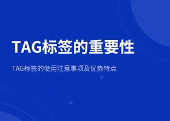 TAG标签的四大优势及使用注意事项